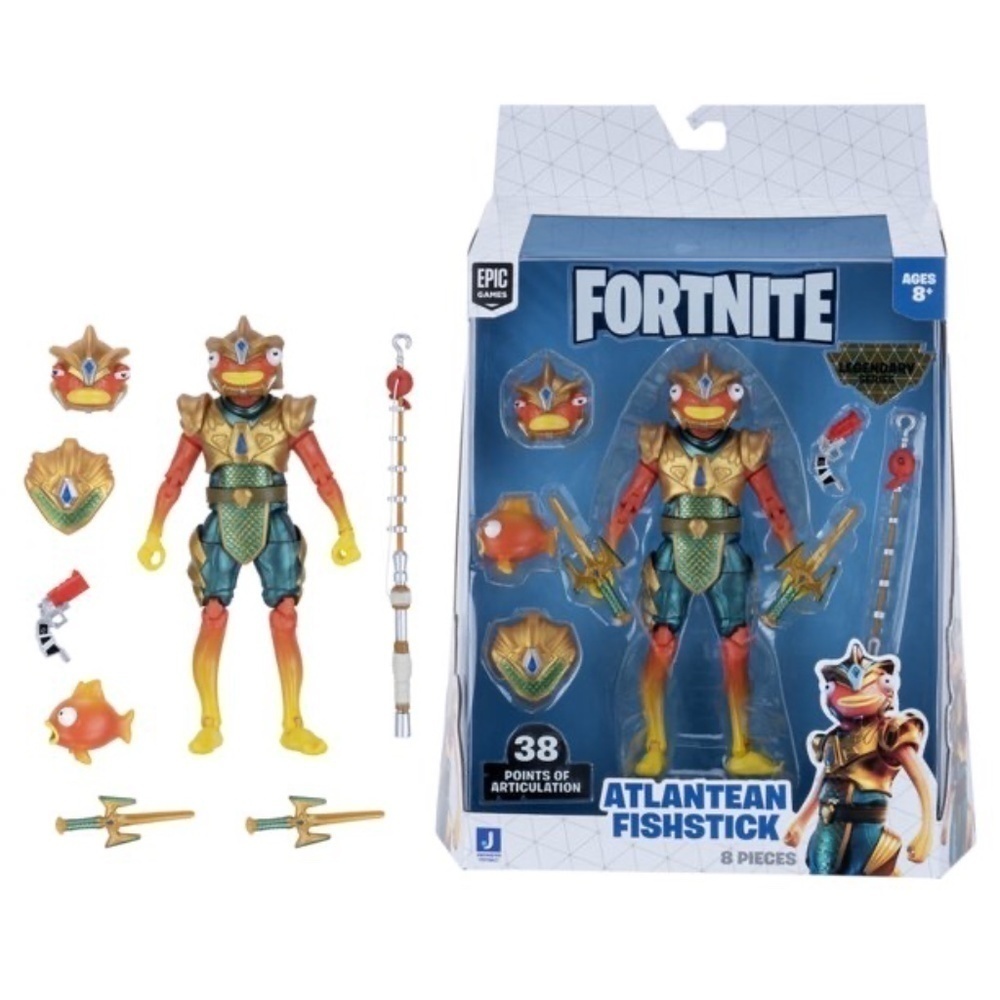 Jazwares Fortnite Atlantean Fishstick Legendary Series Collectible Set